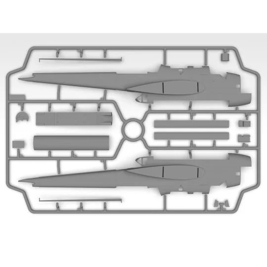 HP.52 Hampden TB.Mk.I 1/48 aircraft model - ICM 48353 - 48353 48353-HP.52 Hampden TB.Mk.I 1/48 aircraft model - ICM 48353