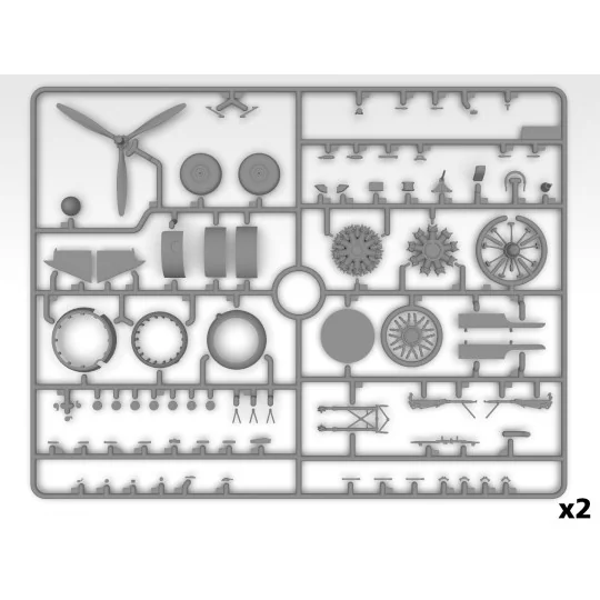 HP.52 Hampden TB.Mk.I 1/48 aircraft model - ICM 48353 - 48353 48353-HP.52 Hampden TB.Mk.I 1/48 aircraft model - ICM 48353