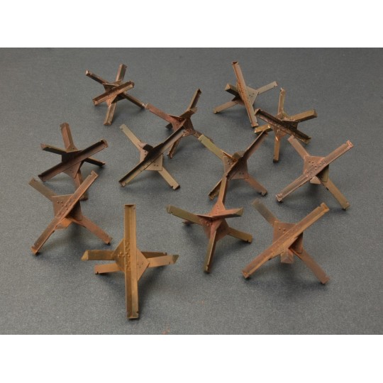 35419-Obstacles antichars 1/35 - MiniArt 35579