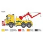 Maquette camion de dépannage Mercedes-Benz Wrecker Truck 1/24 Itale... I93808-Maquette camion de dépannage Mercedes-Benz Wrecker Truck 1/24 Italeri - I93808