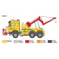 I93808-Mercedes-Benz Wrecker Truck 1/24 Scale Model Kit by Italeri
