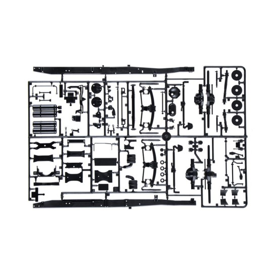 I93808-Mercedes-Benz Wrecker Truck 1/24 Scale Model Kit by Italeri