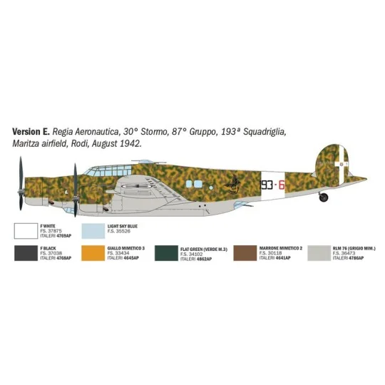 I1479-Maquette avion CANT Z.1007bis Alcione 1/72 Italeri - I1479