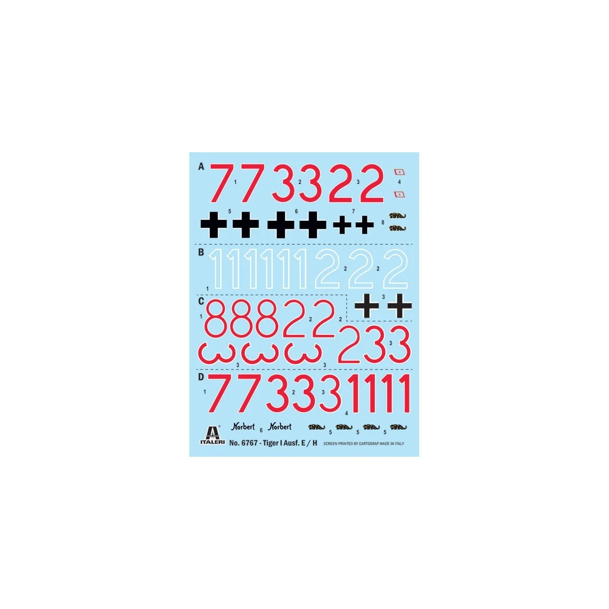 Pz tank model. Kpfw VI Tiger I Ausf. H (tp) 1/35 Italeri - I6767 - ... Pz tank model. Kpfw VI Tiger I Ausf. H (tp) 1/35 Italeri - I6767 - ...