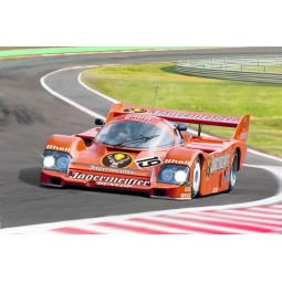 Porsche 956 Jägermeister 1/24 scale model car by Italeri - I3678