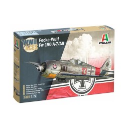 Focke-Wulf FW 190 A-7/A8 ACES 1/72 scale model airplane by Italeri - I1490