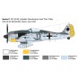 Focke-Wulf FW 190 A-7/A8 ACES 1/72 scale model airplane by Italeri - I1490 I1490-Focke-Wulf FW 190 A-7/A8 ACES 1/72 scale model airplane by Italeri - I1490