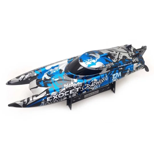 T2M Blue Exocet Graphix RC Boat - T623 - T623 T623-T2M Blue Exocet Graphix RC Boat - T623