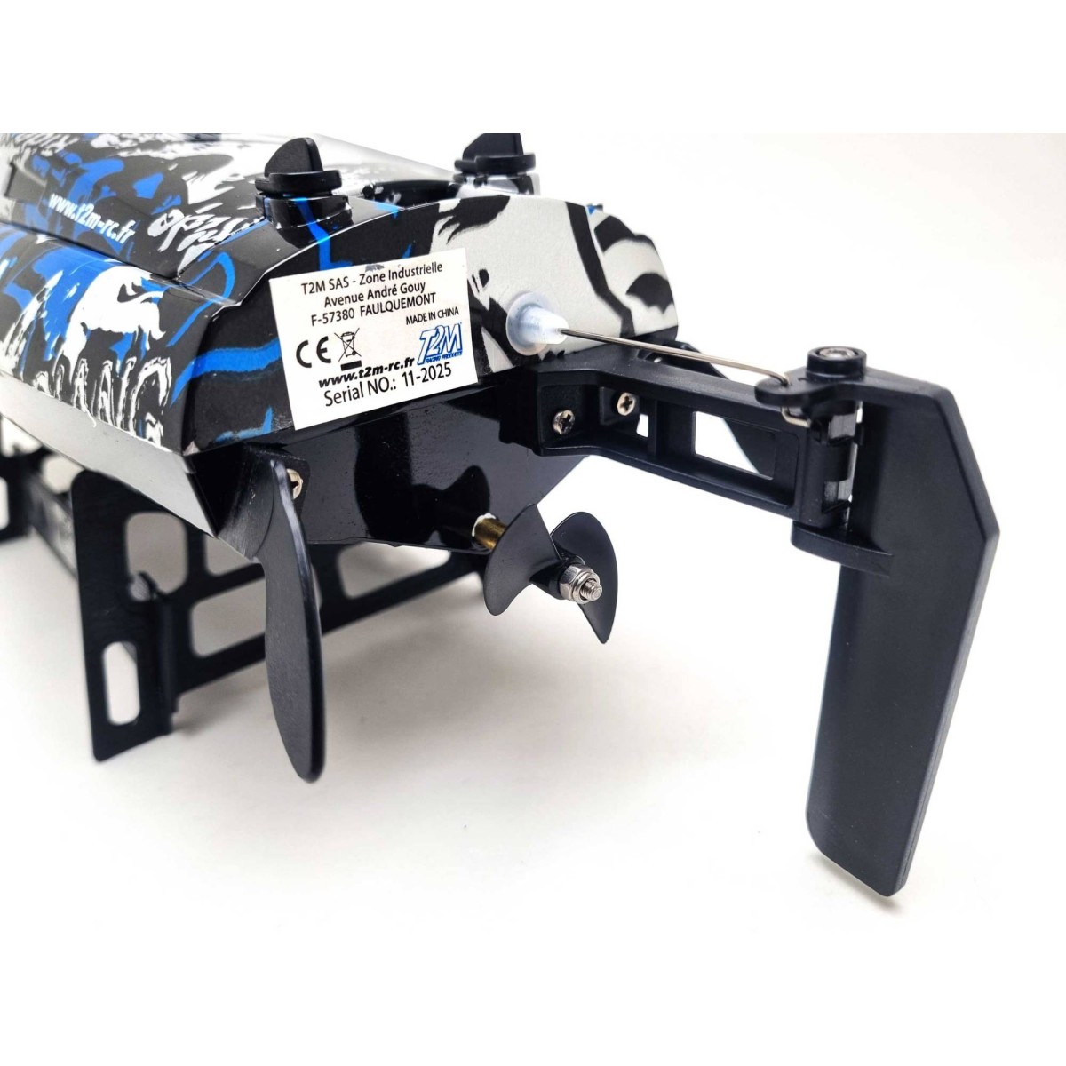 Bateau RC Exocet Graphix bleu T2M - T623