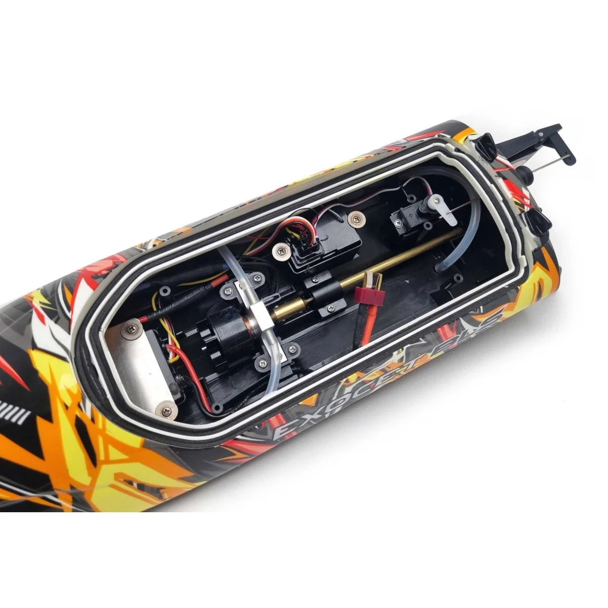 Exocet BLS T2M brushless radio controlled boat - T625 - T625 Exocet BLS T2M brushless radio controlled boat - T625 - T625
