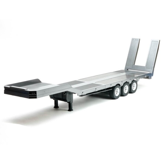 CY1502S-Remorque plateau pour Scania 770S gris 1/18 Huina