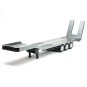 CY1502S-Flatbed trailer for Scania 770S grey 1/18 Huina