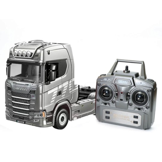 CY1501S-Camion RC Scania 770S 1/18 RTR Gris - Huina - CY1501S