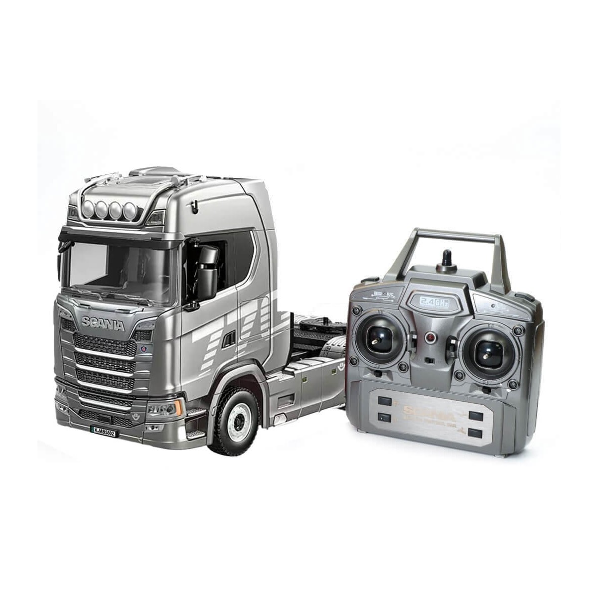 Camion RC Scania 770S 1/18 RTR Gris - Huina - CY1501S - CY1501S