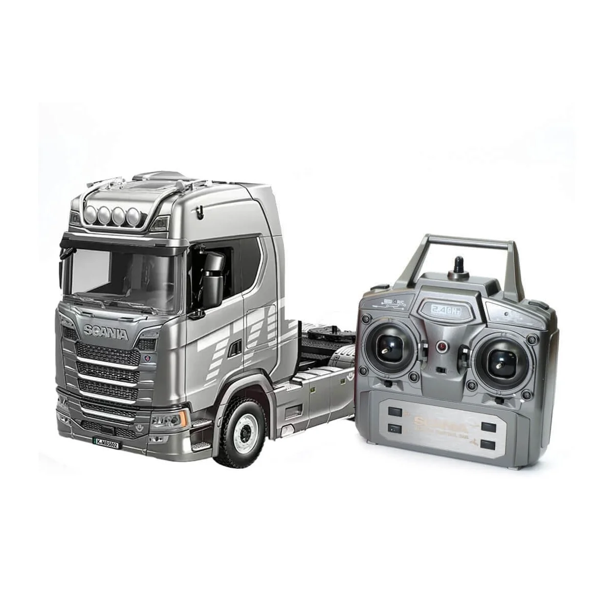 Camion RC Scania 770S 1/18 RTR Gris - Huina - CY1501S - CY1501S