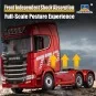 RC Truck Scania 770S 1/18 RTR Gray - Huina - CY1501S - CY1501S CY1501S-RC Truck Scania 770S 1/18 RTR Gray - Huina - CY1501S