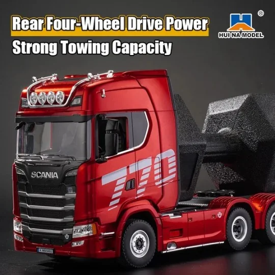 RC Truck Scania 770S 1/18 RTR Gray - Huina - CY1501S - CY1501S CY1501S-RC Truck Scania 770S 1/18 RTR Gray - Huina - CY1501S