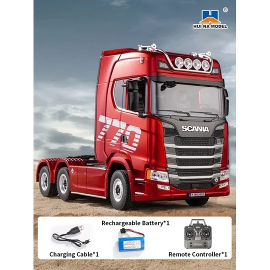 RC Truck Scania 770S 1/18 RTR Gray - Huina - CY1501S - CY1501S CY1501S-RC Truck Scania 770S 1/18 RTR Gray - Huina - CY1501S