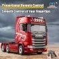 Camion RC Scania 770S 1/18 RTR Rouge - Huina - CY1501 - CY1501 CY1501-Camion RC Scania 770S 1/18 RTR Rouge - Huina - CY1501