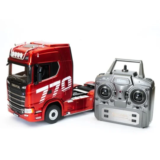 Camion RC Scania 770S 1/18 RTR Rouge - Huina - CY1501 - CY1501 CY1501-Camion RC Scania 770S 1/18 RTR Rouge - Huina - CY1501