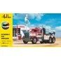 HEL-56794-Peterbilt 359 Wrecker 1/43 Heller truck model + glue and paints - HEL-56794