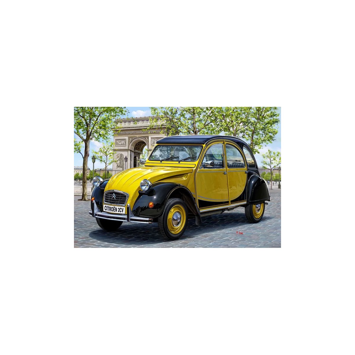 Model kit Citroën 2CV Charleston 1/24 Revell - 07095