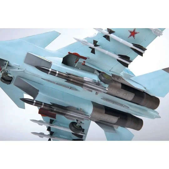 1/48 scale model of a Russian SU-30SM Flanker-H fighter jet by Zvez... Z4808-1/48 scale model of a Russian SU-30SM Flanker-H fighter jet by Zvezda - Z4808