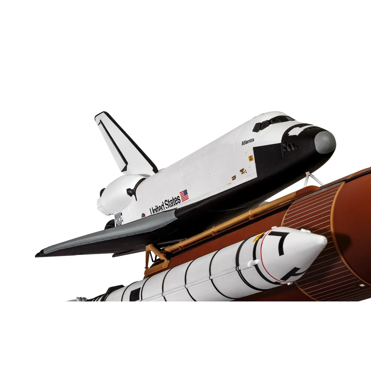 Airfix 1/144 Space Shuttle model kit + glue and paints - A50200 - A...