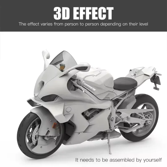 BMW M 1000 RR 1/9 MENG motorcycle model - MT-009 - MT-009 MT-009-BMW M 1000 RR 1/9 MENG motorcycle model - MT-009