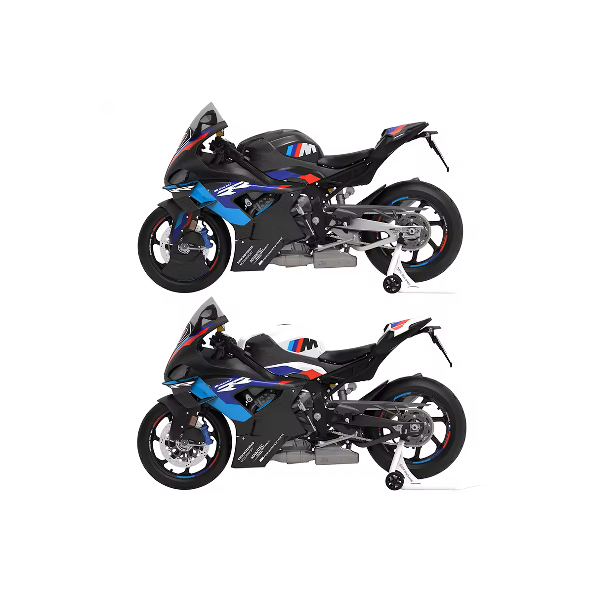 BMW M 1000 RR 1/9 MENG motorcycle model - MT-009 BMW M 1000 RR 1/9 MENG motorcycle model - MT-009