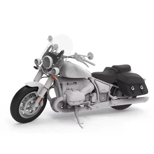 BMW R 18 Classic 1/9 MENG motorcycle model - MT-006 - MT-006 MT-006-BMW R 18 Classic 1/9 MENG motorcycle model - MT-006