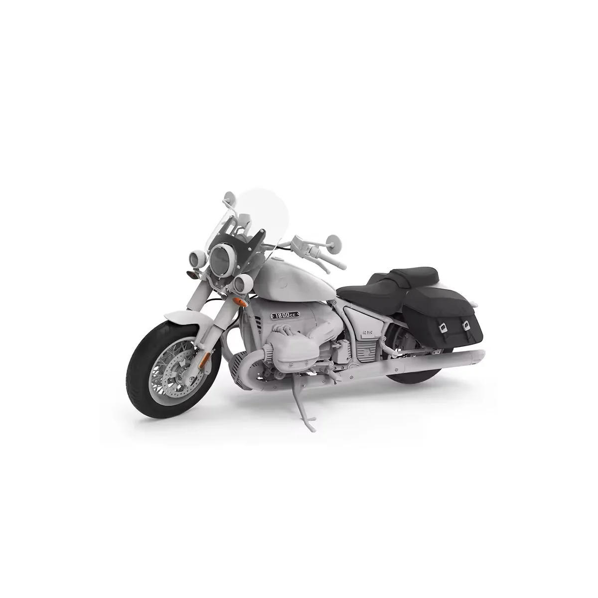 BMW R 18 Classic 1/9 MENG motorcycle model - MT-006 - MT-006 BMW R 18 Classic 1/9 MENG motorcycle model - MT-006 - MT-006