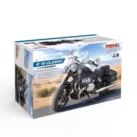 BMW R 18 Classic 1/9 MENG motorcycle model - MT-006 - MT-006 MT-006-BMW R 18 Classic 1/9 MENG motorcycle model - MT-006