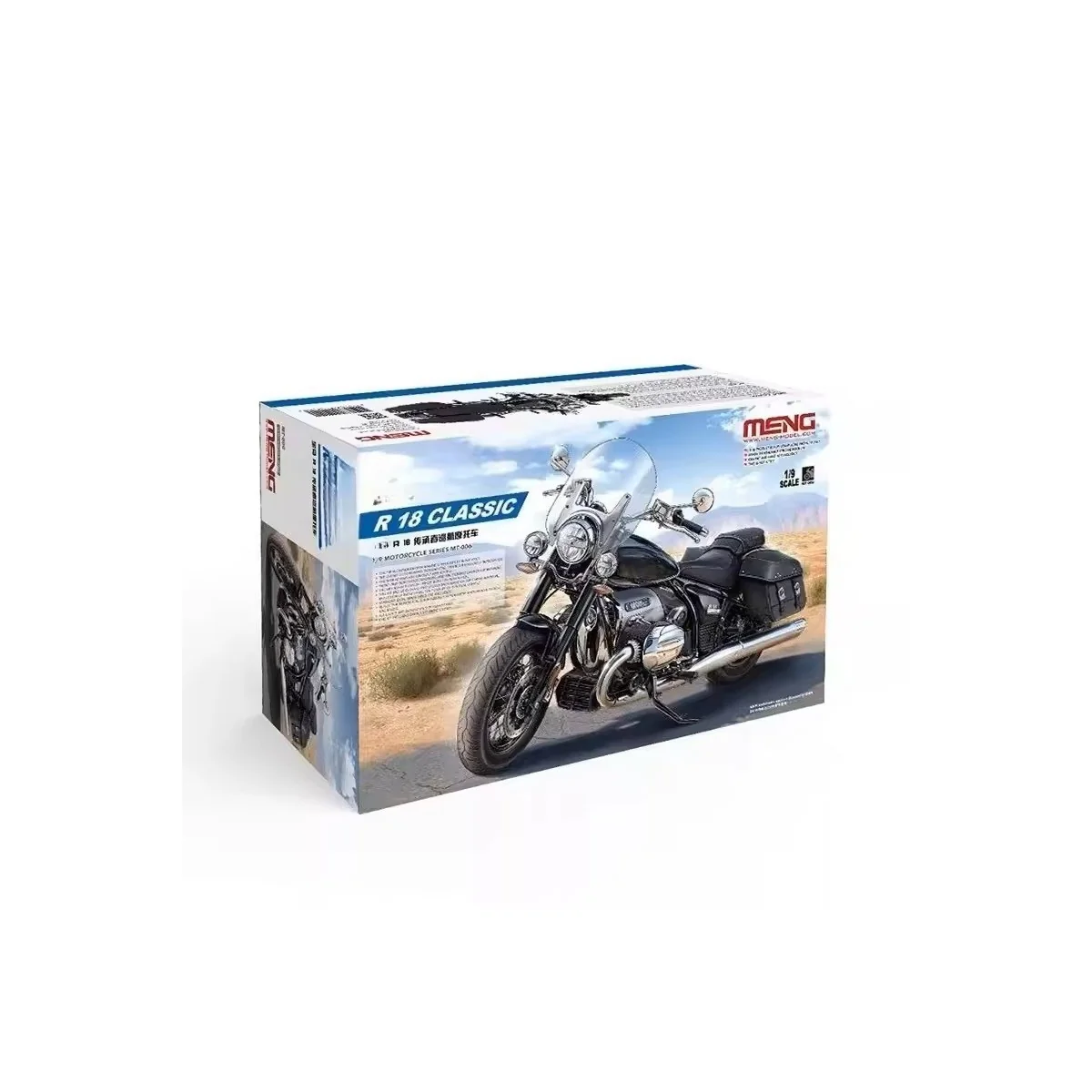 BMW R 18 Classic 1/9 MENG motorcycle model - MT-006 - MT-006 BMW R 18 Classic 1/9 MENG motorcycle model - MT-006 - MT-006
