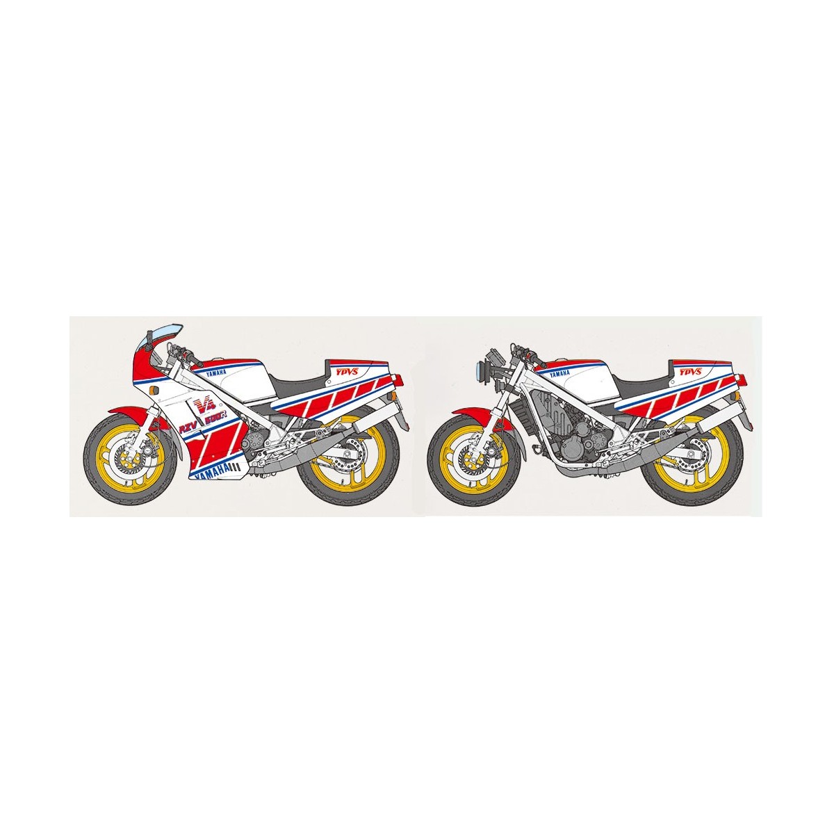 Maquette moto Yamaha RZV500R 1/12 Tamiya - 14037 Maquette moto Yamaha RZV500R 1/12 Tamiya - 14037