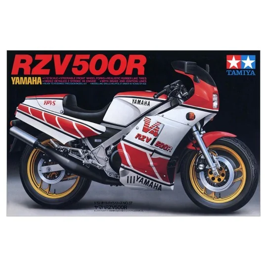 14037-Maquette moto Yamaha RZV500R 1/12 Tamiya - 14037