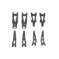 Kit triangles AV/AR Pirate Buster 1/10 T2M - T4965/14 T4965/14-Kit triangles AV/AR Pirate Buster 1/10 T2M - T4965/14
