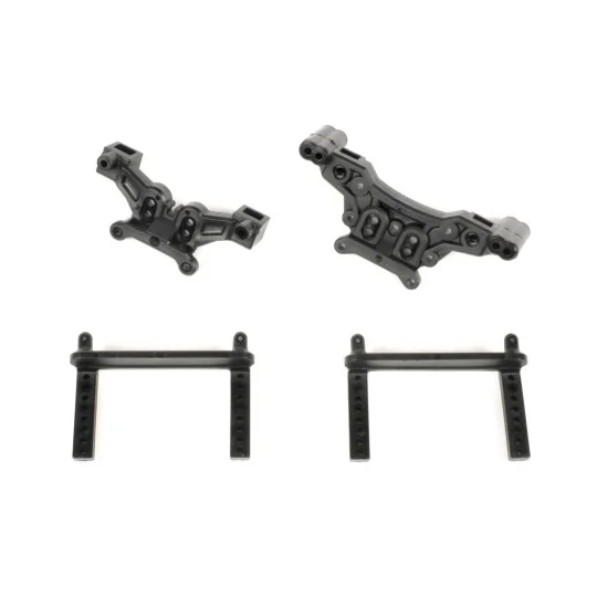 Supports amortisseur AV/AR Pirate Buster 1/10 T2M - T4965/04 - T496... T4965/04-Supports amortisseur AV/AR Pirate Buster 1/10 T2M - T4965/04