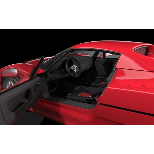 Maquette Ferrari F50 Rosso Corsa 1/8 Pocher HK62 - HK62 HK62-Ferrari F50 Rosso Corsa 1/8 Pocher HK62 Model Kit