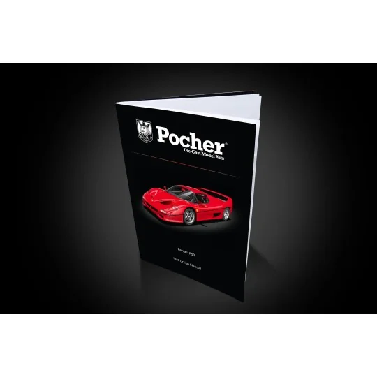 HK62-Ferrari F50 Rosso Corsa 1/8 Pocher HK62 Model Kit