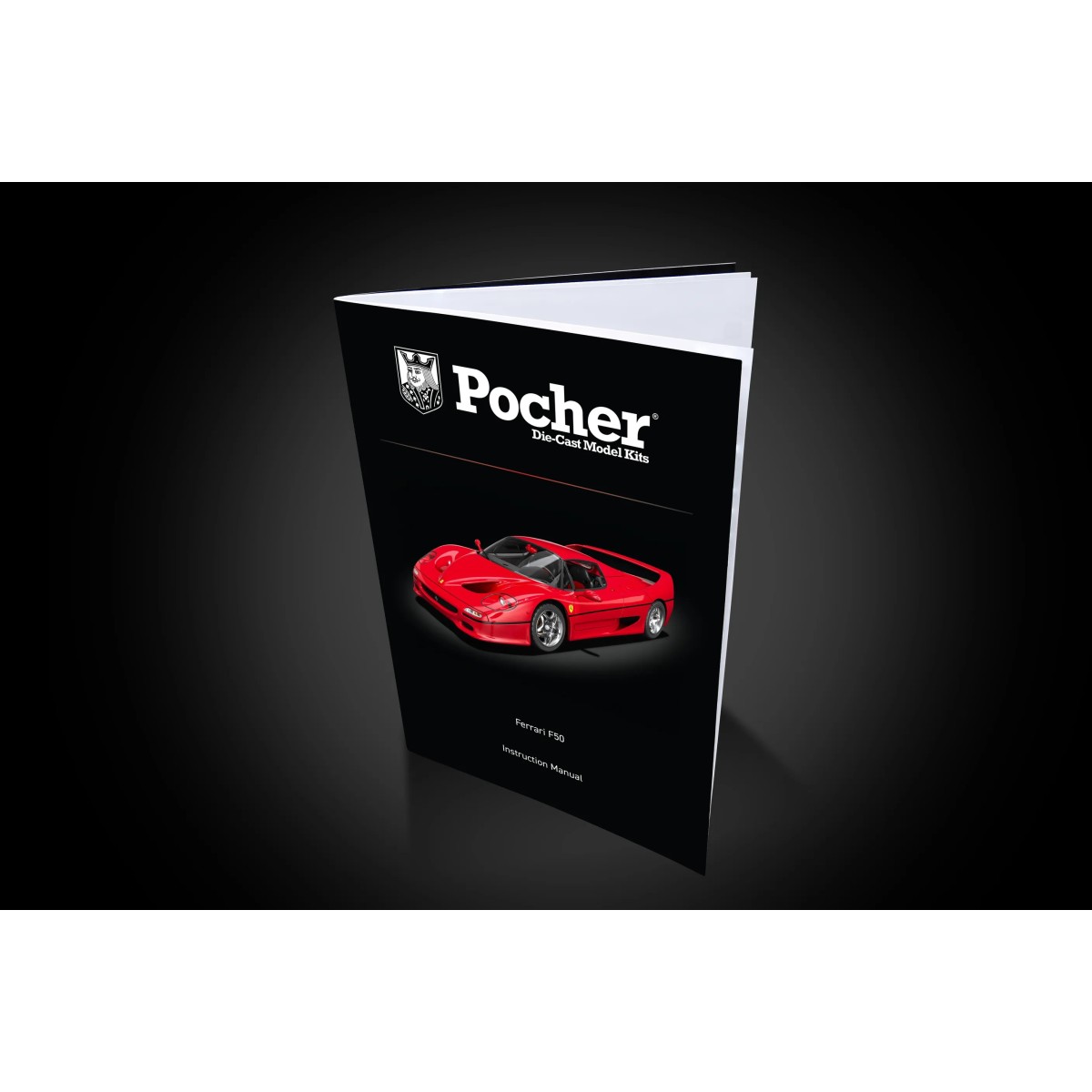 Maquette Ferrari F50 Rosso Corsa 1/8 Pocher HK62 - HK62 Maquette Ferrari F50 Rosso Corsa 1/8 Pocher HK62 - HK62