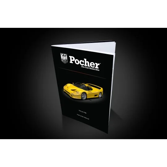 HK63-Ferrari F50 Giallo Modena 1/8 Pocher HK63 Model Kit