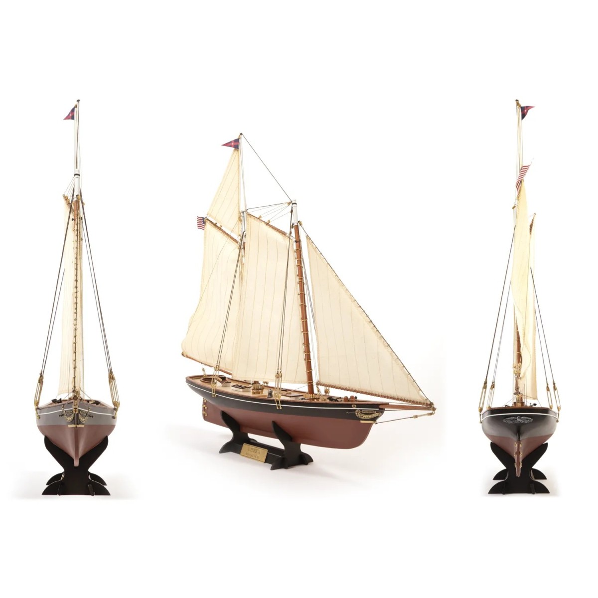 Model yacht America 1851 America's 1/75 Cup OcCre - 12014 Model yacht America 1851 America's 1/75 Cup OcCre - 12014