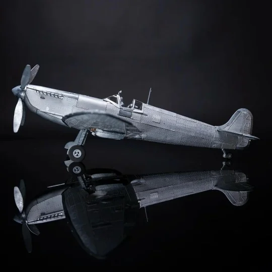 2WW01-Supermarine Spitfire Mk IXc EN398 1/24 scale model airplane kit, OcCre wood construction - 2WW01