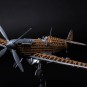 2WW01-Maquette d’avion Supermarine Spitfire Mk IXc EN398 1/24 kit construction bois OcCre - 2WW01