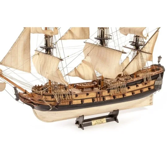 Royal Fortune 1/65 scale pirate ship model kit (wooden construction... 12015-Royal Fortune 1/65 scale pirate ship model kit (wooden construction kit) OcCre - 12015