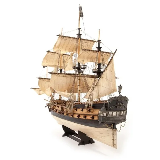 12015-Maquette bateau pirate Royal Fortune 1/65 kit construction bois OcCre - 12015