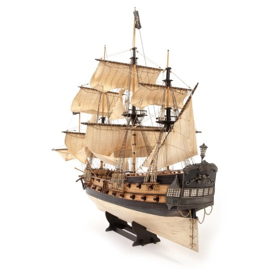 12015-Maquette bateau pirate Royal Fortune 1/65 kit construction bois OcCre - 12015