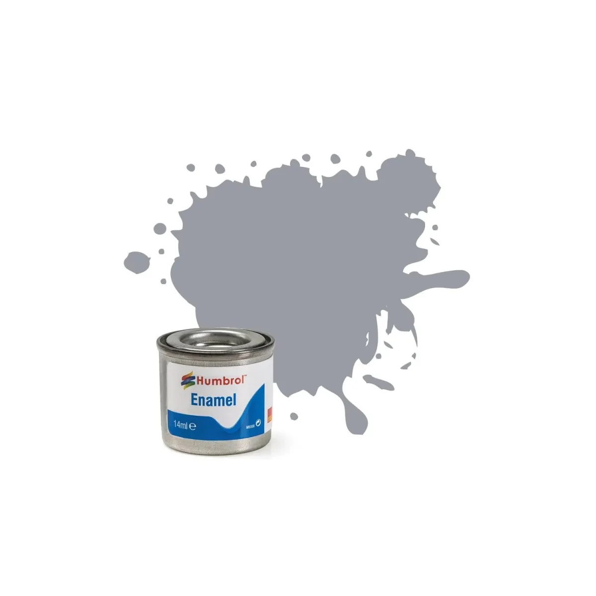 Enamel Paint 64: Matt Light Gray - 14ml Humbrol AA0713 - AA0713