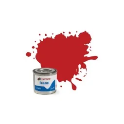 Humbrol AA0655 Enamel Paint 60: Matt Scarlet - (14ml) - AA0655